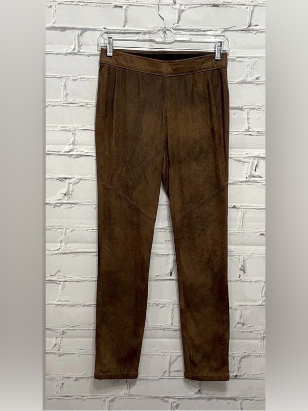 Free People Faux Suede Legging Full Length Pants Size 26